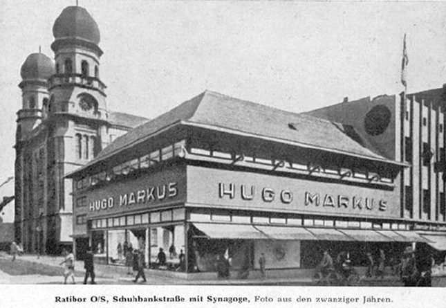 synagoge und Hugo Markus
